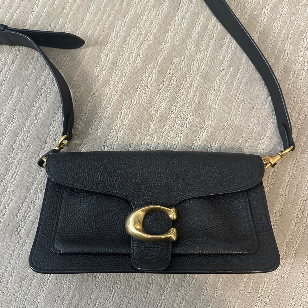 Coach Black Tabby Shoulder Bag - Picture 2 of 12